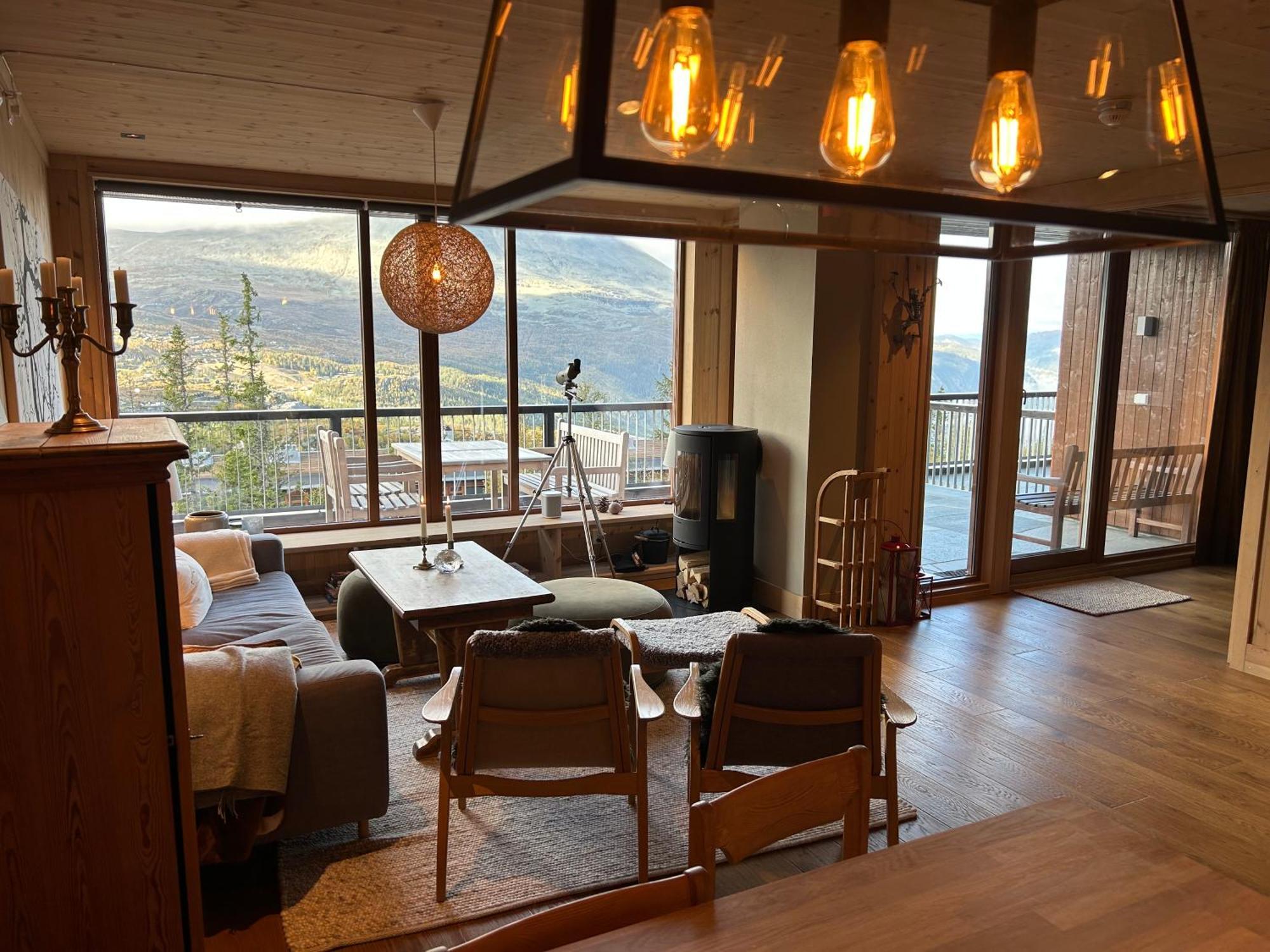 Astonishing Mountain Lodge At The Top Of Gaustablikk, 25M2 West Facing Terrace, 3 Bedrooms Ngoại thất bức ảnh