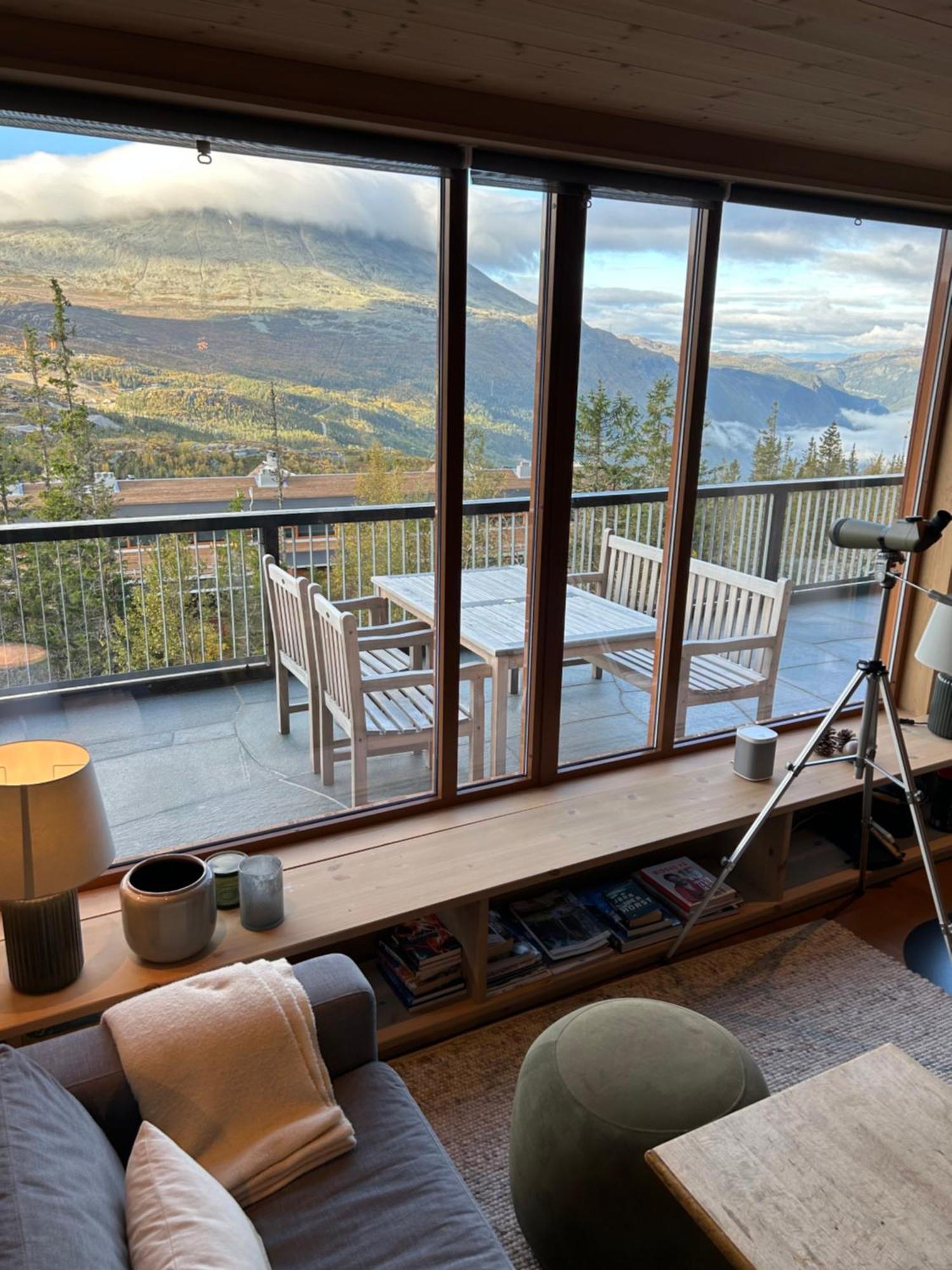 Astonishing Mountain Lodge At The Top Of Gaustablikk, 25M2 West Facing Terrace, 3 Bedrooms Ngoại thất bức ảnh